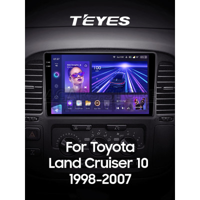 Штатна магнітола Teyes CC3 4+64 Gb Toyota Land Cruiser 10 J100 100 1998-2007 9" 2k