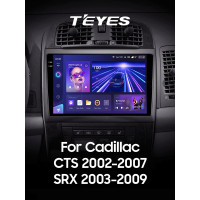 Штатная магнитола Teyes CC3 6+128 Gb Cadillac CTS 2002-2007 SRX 2003-2009 10" 2k (L1)