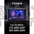 Штатная магнитола Teyes CC3 6+128 Gb Cadillac CTS 2002-2007 SRX 2003-2009 10" 2k (L1)