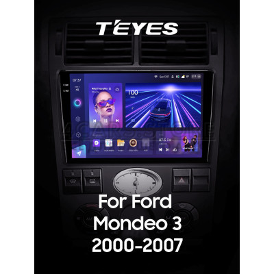 Штатная магнитола Teyes CC3 4+64 Gb Ford Mondeo 3 2000-2007 (F1) 9" 2k