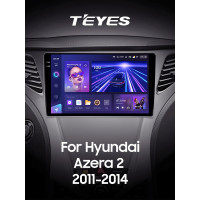 Штатна магнітола Teyes CC3 4+64 Gb Hyundai Azera 2 II 2011-2014 9" 2k (L2)