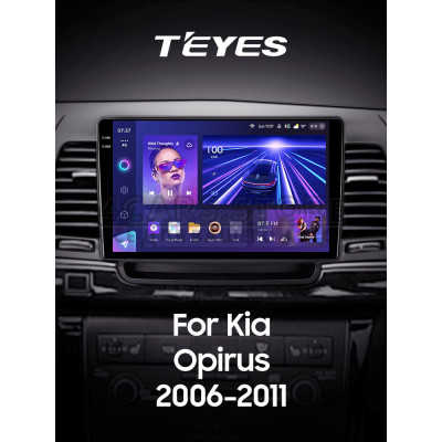 Штатная магнитола Teyes CC3 4+64 Gb Kia Opirus GH 2006-2011 9" 2k