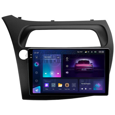 Штатная магнитола Teyes CC3 4+64 Gb Honda Civic Hatchback (Left hand drive) 2006-2012 9" 2k