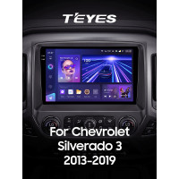 Штатна магнітола Teyes CC3 4+64 Gb Chevrolet Silverado 3 GMTK2 2013-2019 10" 2k