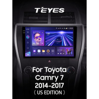 Штатная магнитола Teyes CC3 4+64 Gb Toyota Camry 7 XV 50 55 North America 2014-2017 (A) 10" 2k