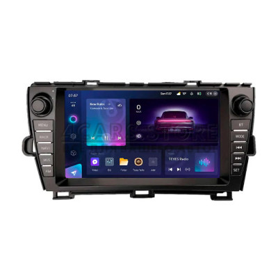 Штатная магнитола Teyes CC3 4+64 Gb Toyota PRIUS 2010-2015 LHD Black and Silver B-MOD 9" 2k (L1)