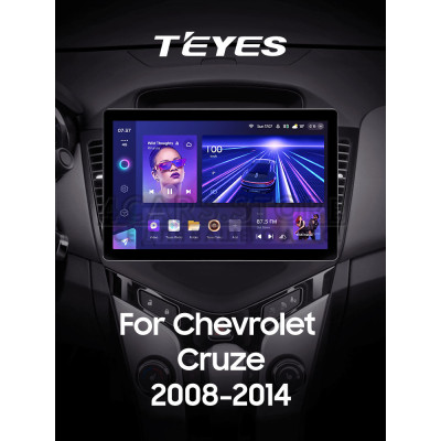 Штатна магнітола Teyes CC3 6+128 Gb Chevrolet Cruze J300 2008-2014 11" 2k