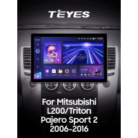 Штатна магнітола Teyes CC3 6+128 Gb Mitsubishi Pajero Sport 2 L200 Triton 2008-2016 (CAN BUS) 11" 2k (L1)