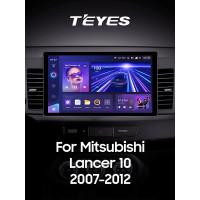Штатна магнітола Teyes CC3 6+128 Gb Mitsubishi Lancer 10 CY 2007-2012 (A) 13" 2k