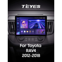 Штатная магнитола Teyes CC3 6+128 Gb Toyota RAV4 4 XA40 5 XA50 2012-2018 13" 2k