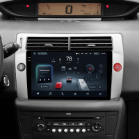 Штатна магнітола Teyes CC4 Pro 12+256 Gb Citroen C4 LA LC C-Triomphe C-Quatre 2004-2014 9" 2k
