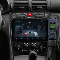 Штатная магнитола Teyes CC4 Pro 12+256 Gb Mercedes Benz C Class S203 CL203 W203 (F1) 2000-2004 9" 2k (L1)