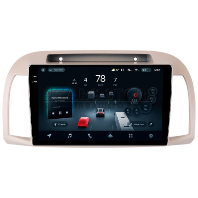 Штатная магнитола Teyes CC4 Pro 12+256 Gb Nissan March Micra 3 K12 2002-2010 9" 2k