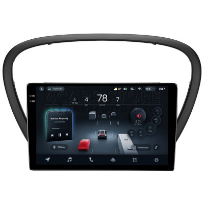 Штатна магнітола Teyes CC4 Pro 12+256 Gb Peugeot 607 2004-2010 9" 2k (L1)