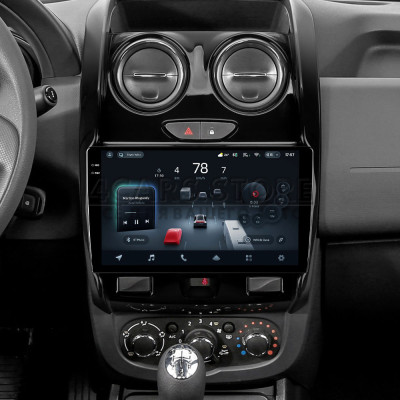 Штатная магнитола Teyes CC4 Pro 12+256 Gb Renault Duster (F1) 2015-2021 / LADA Largus I 1 2021 9" 2k (L1)