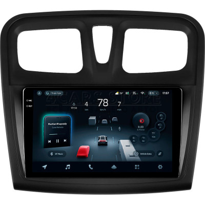 Штатна магнітола Teyes CC4 Pro 12+256 Gb Renault Logan 2 2012-2022 Sandero 2 2013-2022 (F1) (B) 9" 2k (L1)
