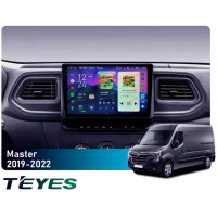 Штатна магнітола Teyes CC4 Pro 12+256 Gb Renault Master 2019-2022 10" 2k