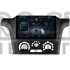 Штатная магнитола Teyes CC4 Pro 8+128 Gb Mitsubishi Outlander 1 2002-2008 (F1) 9" 2k