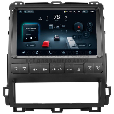 Штатна магнітола Teyes CC4 Pro 8+128 Gb Toyota Land Cruiser Prado 120 For Lexus GX470 GX 470 J120 2002-2009 9" 2k (L3)