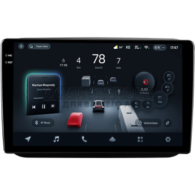 Штатная магнитола Teyes CC4 Pro 8+128 Gb Skoda Fabia 2 2007-2014 10" 2k