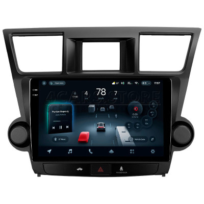 Штатна магнітола Teyes CC4 Pro 8+128 Gb Toyota Highlander 2 XU40 2007-2013 (F2) 10" 2k (L1)