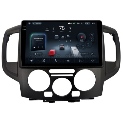 Штатна магнітола Teyes CC4 Pro 8+128 Gb Nissan NV200 2010-2018 Black 9" 2k