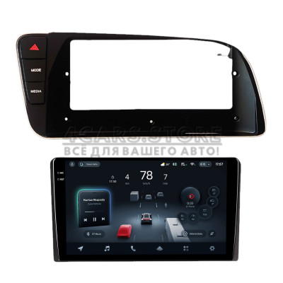 Штатная магнитола Teyes CC4 Pro 12+256 Gb AUDI Q5 LHD Black 2010-2018 9" 2k (L2)