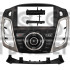 Штатная магнитола Teyes CC4 Pro 12+256 Gb Ford Focus 3 2012-2019 A-MOD Silver 9" 2k