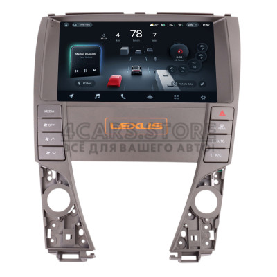Штатная магнитола Teyes CC4 Pro 12+256 Gb Lexus ES 240 ES 300 ES 350 HIGH-END B-Mod BSJ 2006-2012 9" 2k (L2)