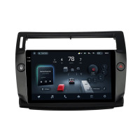 Штатна магнітола Teyes CC4 Pro 8+128 Gb Citroen C4 LA LC C-Triomphe C-Quatre 2004-2014 Black 9" 2k