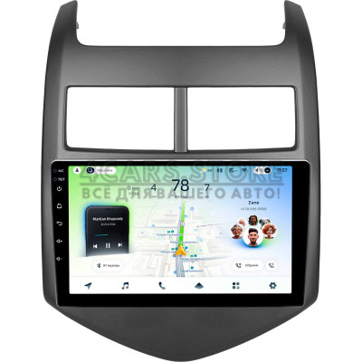 Штатна магнітола Teyes CC4L 6+64 Gb Chevrolet Aveo 2 2011-2015 9"
