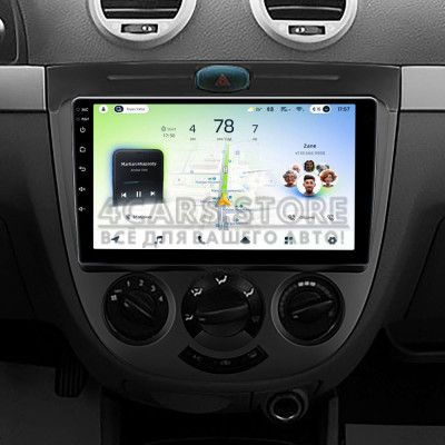 Штатна магнітола Teyes CC4L 6+64 Gb Chevrolet Lacetti J200 Buick Excelle Hrv 2004-2013 (F1) 9"