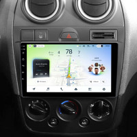 Штатная магнитола Teyes CC4L 6+64 Gb Ford Fiesta Mk VI 5 Mk5 2002 - 2008 9"