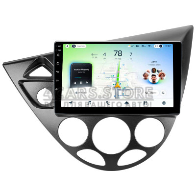 Штатна магнітола Teyes CC4L 6+64 Gb Ford Focus 1 (Left hand driver) 1998-2005 9"