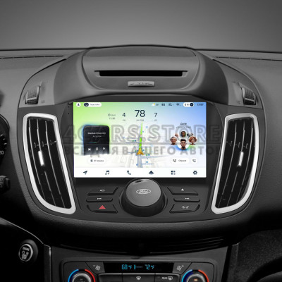 Штатна магнітола Teyes CC4L 6+64 Gb Ford Kuga 2 Escape 3 2012 - 2019 (B) 9" (buttons) (L2)