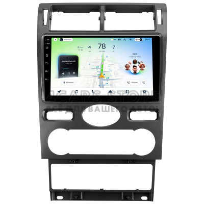 Штатная магнитола Teyes CC4L 6+64 Gb Ford Mondeo 3 2000-2007 (F2) 9"