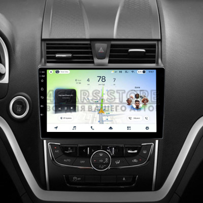 Штатна магнітола Teyes CC4L 6+64 Gb Geely Emgrand EC7 1 2016-2018 9"