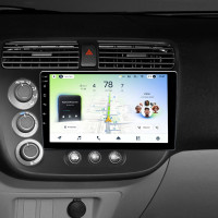 Штатна магнітола Teyes CC4L 6+64 Gb Honda Civic 7 2000-2006 9"