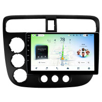 Штатна магнітола Teyes CC4L 6+64 Gb Honda Civic 7 2000-2006 9"