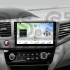 Штатна магнітола Teyes CC4L 6+64 Gb Honda Civic 9 FB FK FD 2011-2015 9"