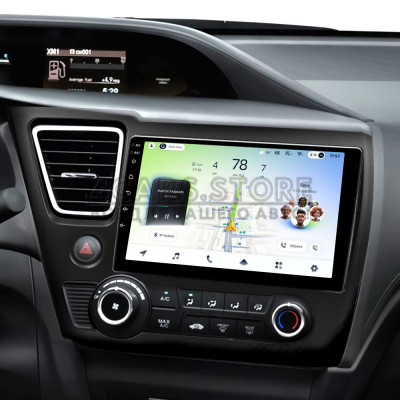 Штатна магнітола Teyes CC4L 6+64 Gb Honda Civic 9 Middle East 2013-2016 9" (L1)