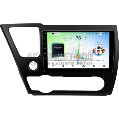 Штатна магнітола Teyes CC4L 6+64 Gb Honda Civic 9 Middle East 2013-2016 9" (L1)