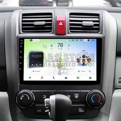 Штатна магнітола Teyes CC4L 6+64 Gb Honda CR-V CR-V 3 RE 2006-2012 9"