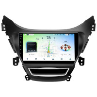Штатна магнітола Teyes CC4L 6+64 Gb Hyundai Elantra 5 JK GD MD UD 2010-2016 (F1) 9"