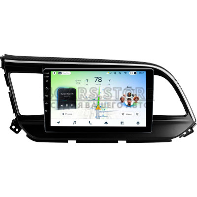 Штатна магнітола Teyes CC4L 6+64 Gb Hyundai Elantra 6 2018-2020 (A) 9"