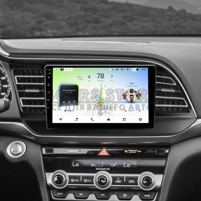 Штатная магнитола Teyes CC4L 6+64 Gb Hyundai Elantra 6 2018-2020 (B) 9"