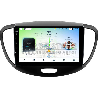 Штатна магнітола Teyes CC4L 6+64 Gb Hyundai i10 2007-2013 9"