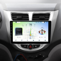 Штатна магнітола Teyes CC4L 6+64 Gb Hyundai Solaris 1 2010-2016 9"