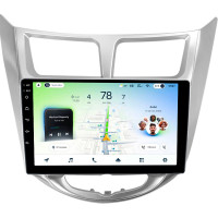 Штатна магнітола Teyes CC4L 6+64 Gb Hyundai Solaris 1 2010-2016 9"