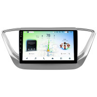 Штатна магнітола Teyes CC4L 6+64 Gb Hyundai Solaris 2 2017-2020 (A) 9"